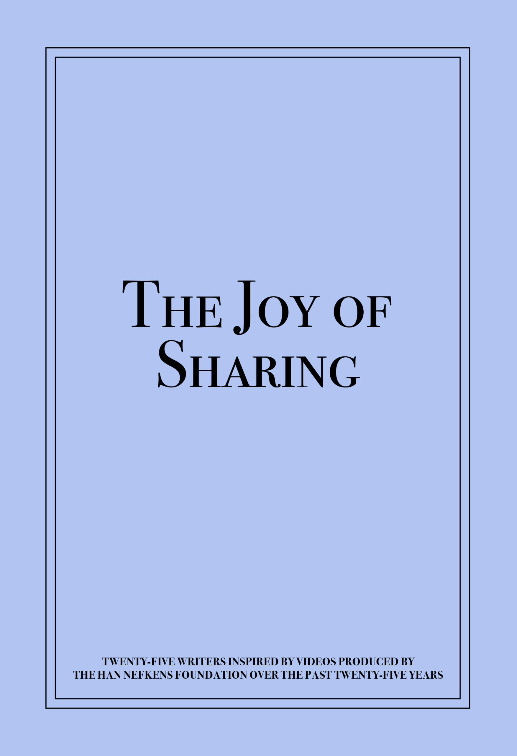 The Joy of Sharing